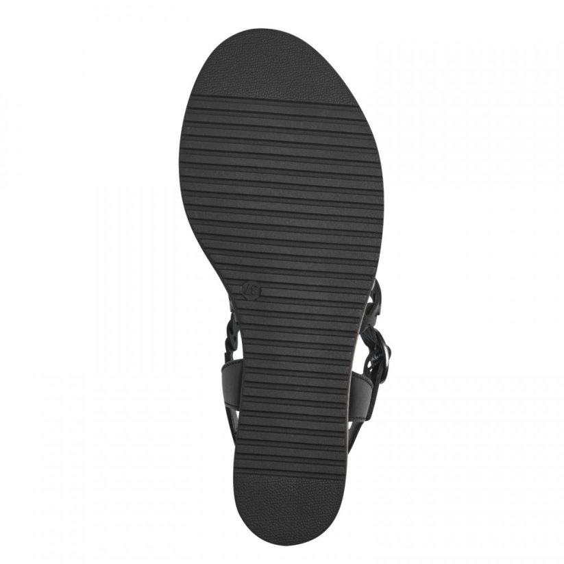 Dámské sandály Tamaris - Barva: Černá
