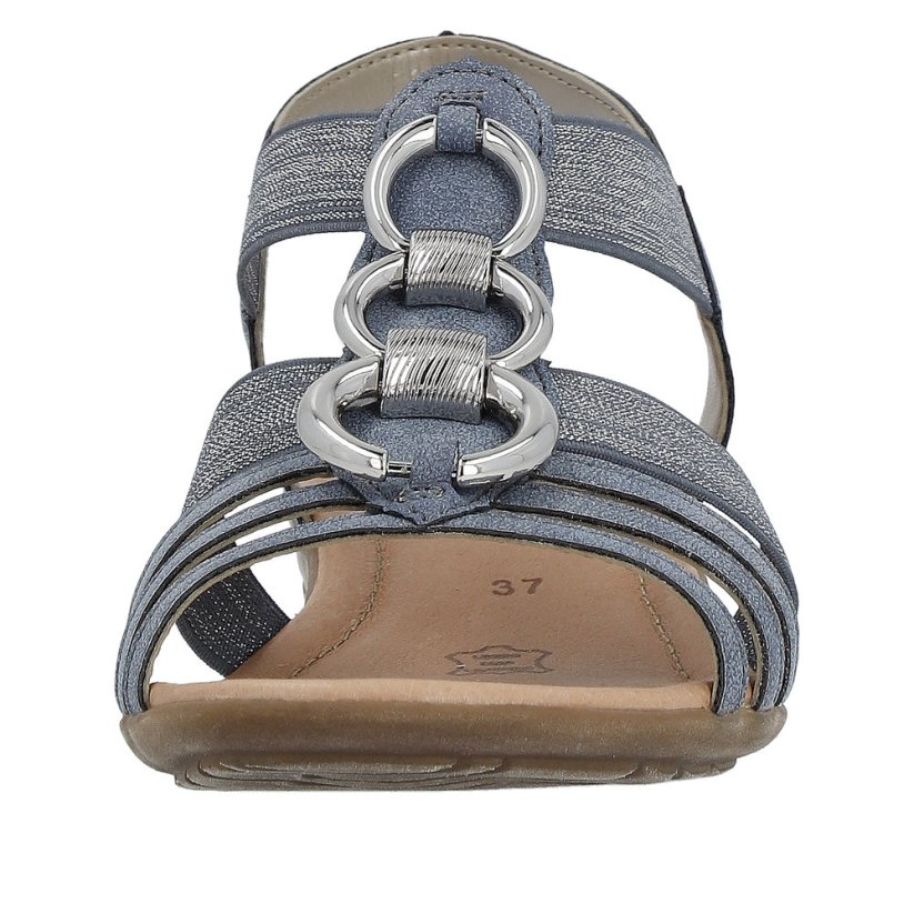 Dámské sandály Remonte - Barva: Modrá