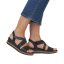 Dámské sandály Remonte - Barva: Černá