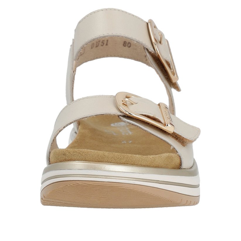 Dámské sandály Remonte - Barva: Béžová