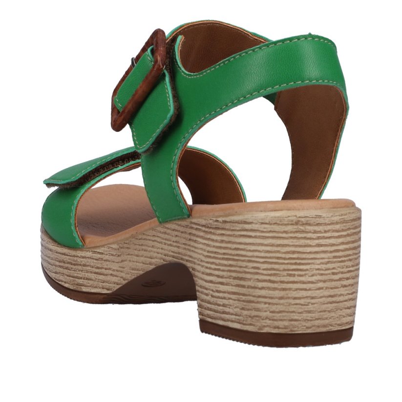 Dámské sandály Remonte - Barva: Zelená